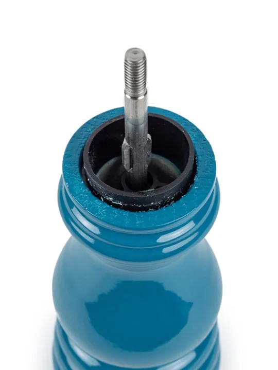 Peugeot Saveurs Paris u'select Moulin à poivre manuel u'select en bois laqué, bleu pacifique, 18 cm - 7in -> Idées Cadeaux -100€ | Envie De Couleurs