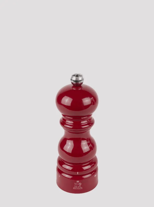 Peugeot Saveurs Paris u'select Moulin à poivre manuel u'select en bois laqué, rouge passion, 15 cm - 6in -> Idées Cadeaux -50€ | Envie De Couleurs