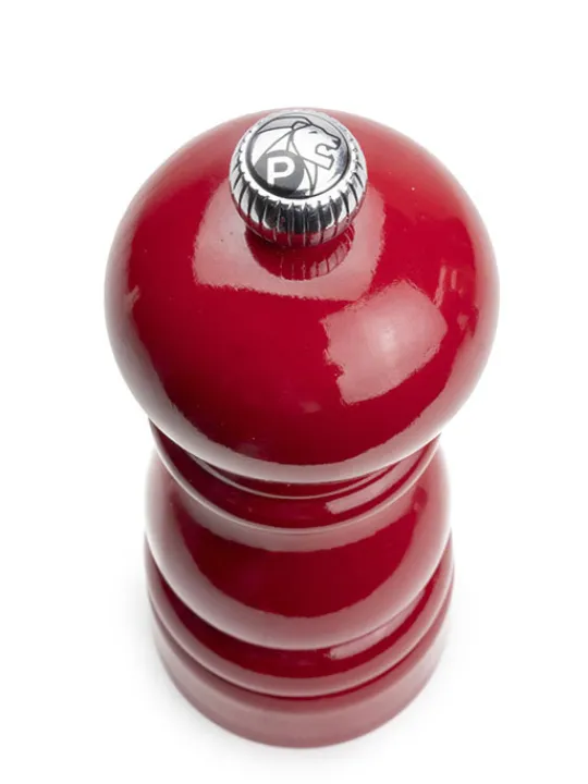 Peugeot Saveurs Paris u'select Moulin à poivre manuel u'select en bois laqué, rouge passion, 15 cm - 6in -> Idées Cadeaux -50€ | Envie De Couleurs