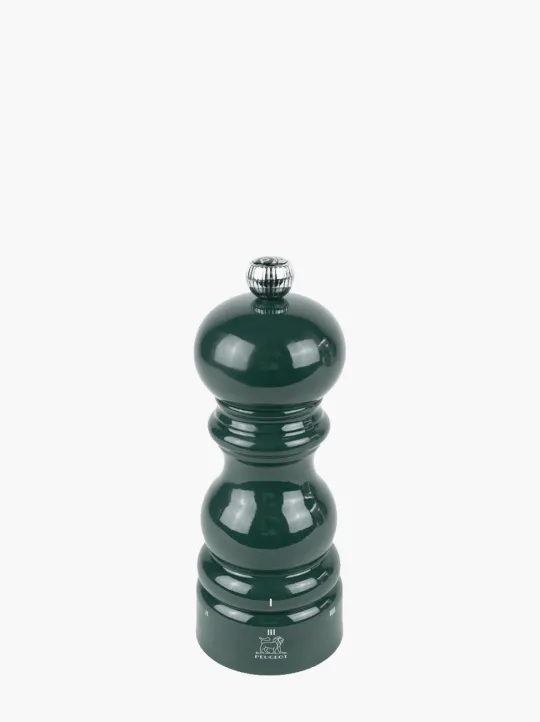 Peugeot Saveurs Paris u'select Moulin à poivre manuel u'select en bois laqué, vert forêt, 15 cm - 6 in -> Idées Cadeaux -50€ | Envie De Couleurs