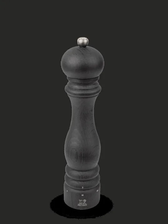 Peugeot Saveurs Paris u'select Moulin à sel manuel en bois, u'select, collection graphite, 27 cm - 10,75in. -> Moulins À Sel Et Salières