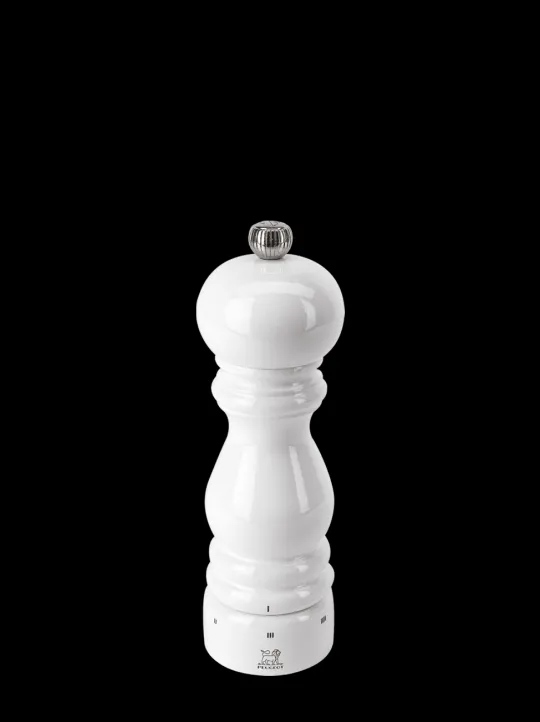 Peugeot Saveurs Paris u'select Moulin à sel manuel en bois u'select laqué blanc 18 cm -> Idées Cadeaux -100€ | Moulins À Sel Et Salières