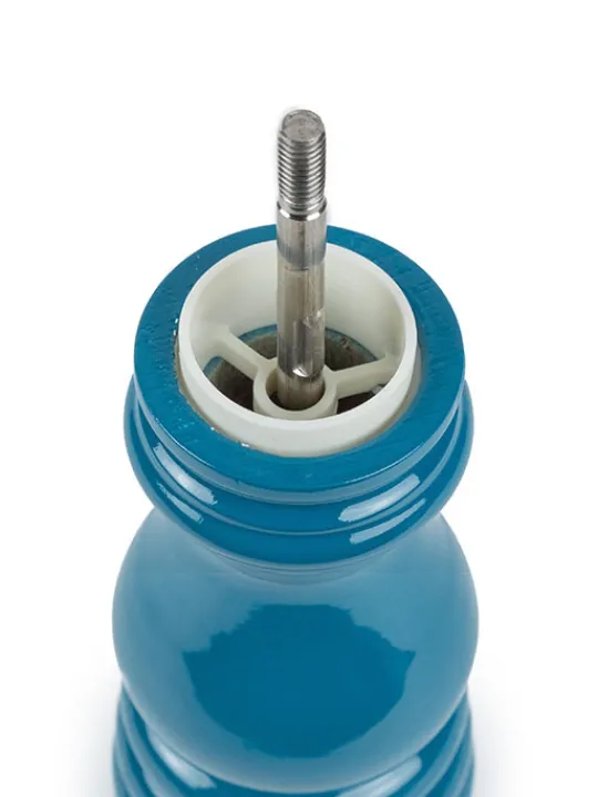 Peugeot Saveurs Paris u'select Moulin à sel manuel u'select en bois laqué, bleu pacifique, 18 cm - 7in -> Idées Cadeaux -100€ | Envie De Couleurs