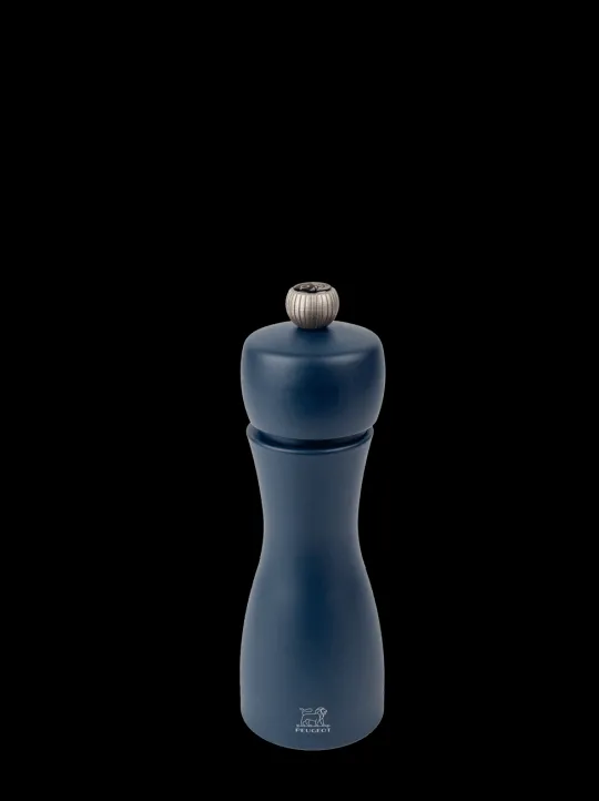 Peugeot Saveurs Tahiti Moulin à poivre manuel en bois, 15 cm, bleu -> Envie De Couleurs | Moulins À Poivre